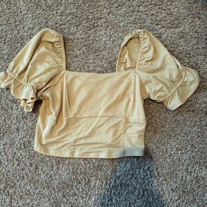 Elegant Puff Sleeve Top